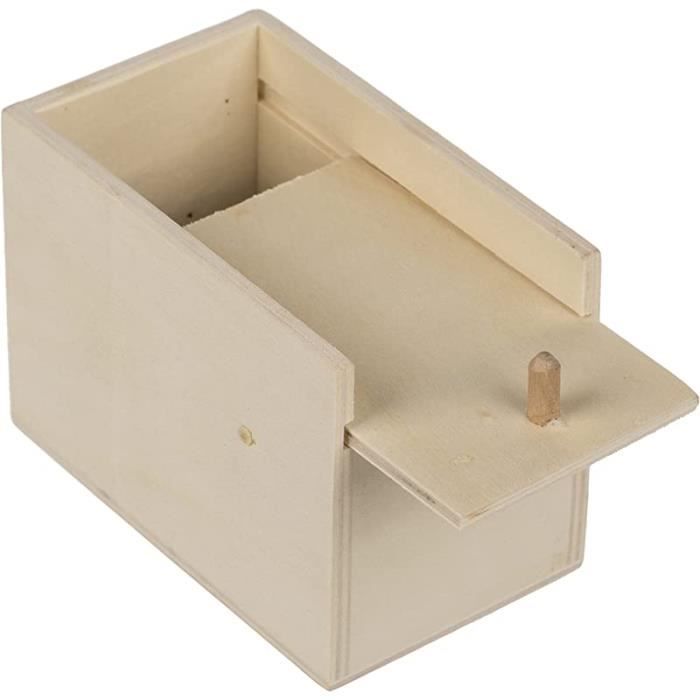 2 Boîtes Surprise Spider – Araignée En Caoutchouc Qui Saute – Farce Classique En Bois – Cadeau Poisson D’Avril Ou Halloween