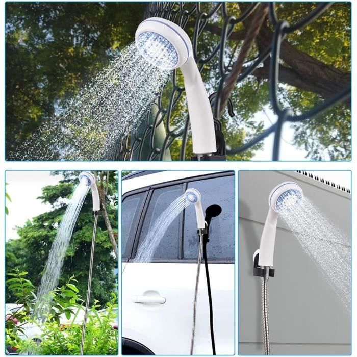 Pompe A Eau WADEO - Pompe Rechargeable 8000mAh, 4 Modes, Étanche IPX8, Camping Douche Portable Pompe A Eau WADEO - Pompe Rechargeable 8000mAh, 4 Modes, Étanche IPX8, Camping Douche Portable