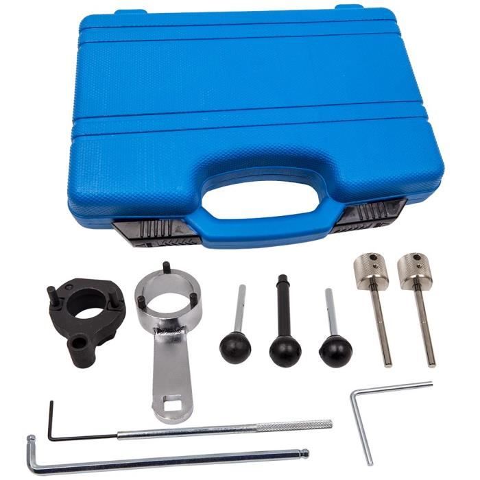 Kit Calage Distribution Psa 1.2 Puretech Kit Outils Calage Distribution Pour Moteurs VW, Seat, Skoda 1.9L/2.0L TDI - 7 Pièces Acier Carbone Courroie Accessoire