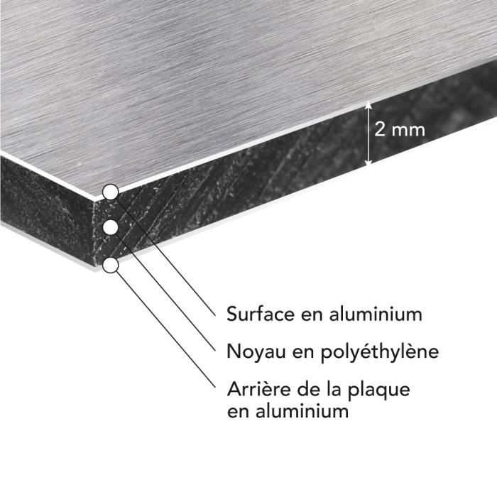tôle alu 2 mm 200 x 300 mm - RCALB2, tôle aluminium, Aluminium, MATIERE