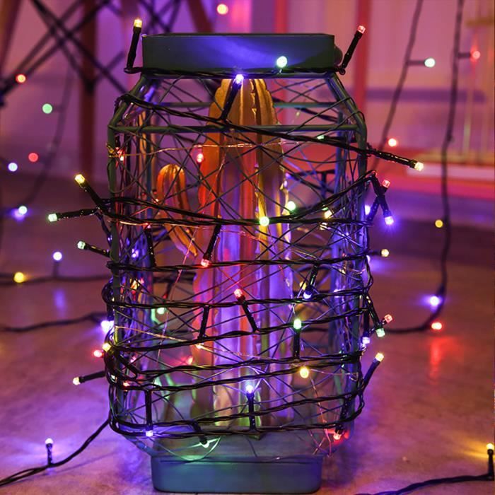 Guirlande Lumineuse D'extérieur Avec 27 Ampoules LED Edison Incassables