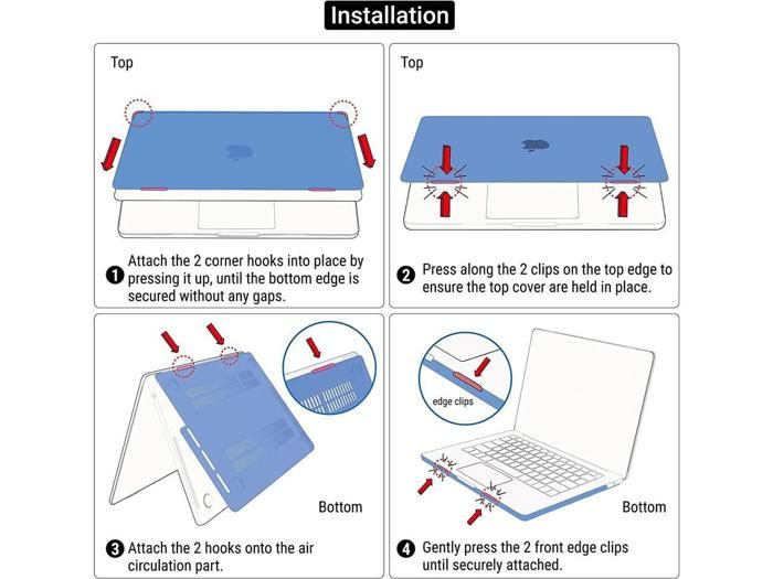 Souris Bluetooth TeDaWen Coque Compatible Avec MacBook Air 13,6