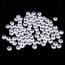 300pcs 7mm cube blanc mixte alphabet//lettres acrylique perles
