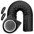 CLIMATISEUR FIXE,Manchon isolant portable,pour tuyau d'échappement de climatiseurs, adapté aux tuyaux d'échappement de 5 et 6