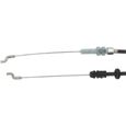 Câble d'embrayage adaptable STIGA - Remplace origine 81000672 / 0, 381000672 / 0-0