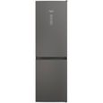HOTPOINT HAFC8T032SK - Réfrigérateur congélateur bas 335 L(231L + 104L) - Total No Frost - L59,6cm x H191,2cm - Black Inox-0