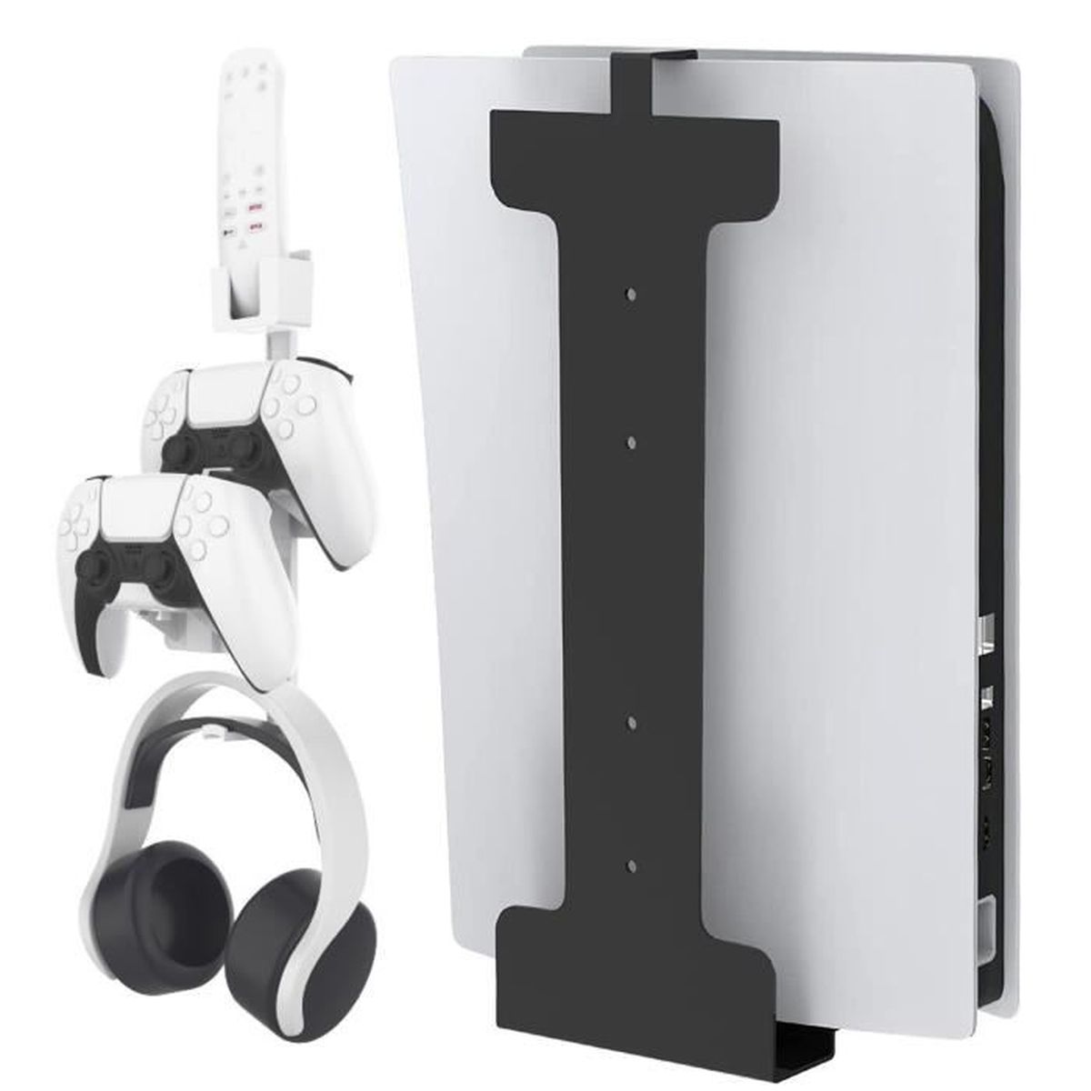 Supports PS5 Support Mural PS5 Console Disc/Digital Edition Kit Montage Mural Acier Support