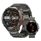 Montre connecté Homme KOSPET T3 Ultra Montre Sport GPS 50m Etanche,60+ jours,Répondre/appeler,Sommeil Tracker - Noir (2 Bandes)