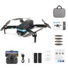 Drone GPS 6K FPV WiFi 5G EKASN - Moteur Brushless - Évitement d'obstacles - 2 caméras - 2 batteries - Noir