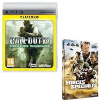 Call of Duty Modern Warfare 4 - platinum + DVD forces spéciales.