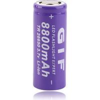Batterie Rechargeable Li-ion 3.7 V 26650 8800 mAh pour torche de lampe de poche LED torche Li-Ion
