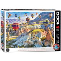 Puzzle 1000 pièces - Eurographics - Montgolfières au-dessus de la Cappadoce - Adulte - A partir de 12 ans