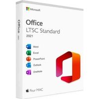 Microsoft Office 2021 LTSC Standard pour Mac - Clé licence à télécharger