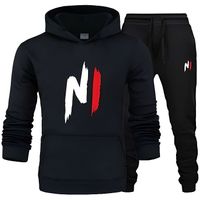 Jogging homme Ninho Noir - Multisport - Respirant - Football