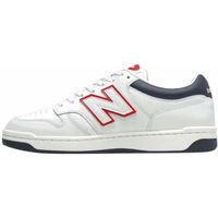 Chaussures de sport NEW BALANCE 480 Blanc - Homme/Adulte - Lacets - Synthétique - Plat