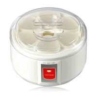 TD® yaourtiere multidelice 6 pots fromagiere maison appareil machine a yaourt glace electrique ustensile cuisine express pas cher