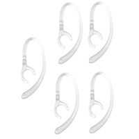 5 Pièces Earhook Loop Clip Headset Earhook Remplacement pour Casque Bluetooth FFITYLE