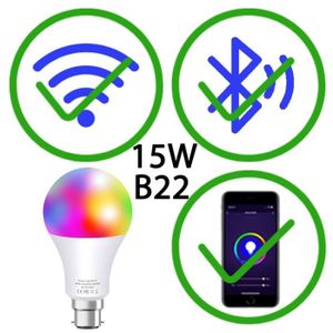 AMPOULE - LED WiFi Ampoules Intelligentes E27 LUMIÈRE LED Ampoul