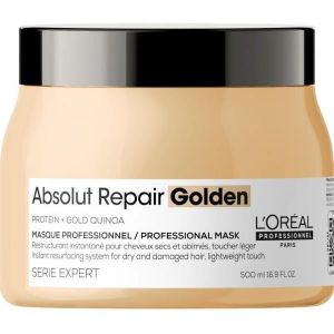 MASQUE SOIN CAPILLAIRE Masque gold Absolut Repair L'Oréal Professionnel