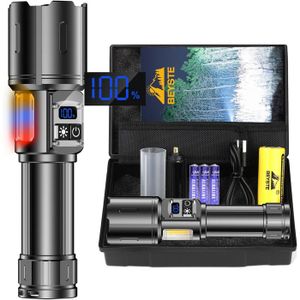 PROJECTEUR RECHARGEABLE PUISSANT 6000 LUMENS - Lampes (10057404
