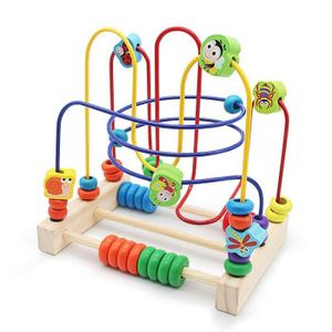 62 Perles Nuheby Jouet Bois Jeu Labyrinthe Circuit De Motricite Jouets Bebe Boulier Enfant Bois Jeux Deveil Bebe 3 4 5 Ans Fille Garcon Jeux Educatifs Et Scientifiques Jeux Et Jouets