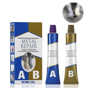COLLE - PATE ADHESIVE Colle Metal,Soudure Magique Colle,Colle Metal Extr