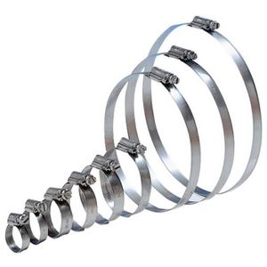4x colliers de serrage métallique avec insert caoutchouc diamètre 22mm fixation tube P clip serre cable tuyau conduit collier