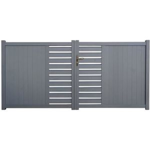 PORTAIL - PORTILLON Portail aluminium 