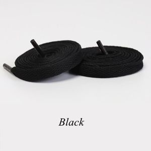 LACET  Black CHINA 180 cm -Lacets plats classiques pour c