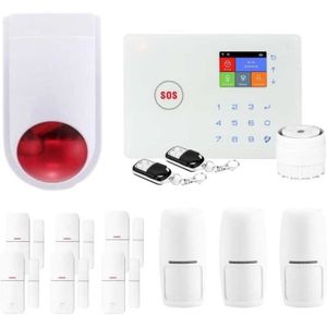 KIT ALARME Alarme Maison Connectée Sans Fil Wifi Gsm Kit6