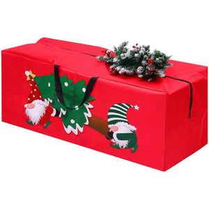 Grand arbre de Noël sac de rangement Papier Cadeau Décoration Boules de Noël NEUF 