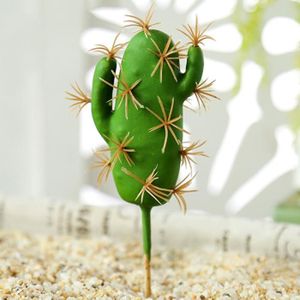 FLEUR ARTIFICIELLE Décoration florale,Cactus artificiel en plastique, succulente plante en Pot, sans Pot, Simulation écologique, décoration - Type 2 -B