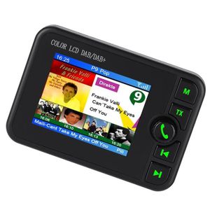 LEXXSON Adaptateur Radio Dab/Dab+ pour Voiture | 2.8 écran coloré Dab  Digital Radio Bluetooth Transmetteur FM Prend en Charge Les appels Mains  Libres
