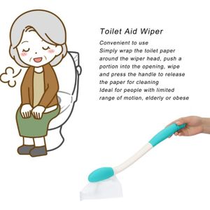 BALAI D'ESSUIE GLACE LESS Essuie-glace d'aide aux toilettes confort à longue portée pour femme enceinte âgée A3