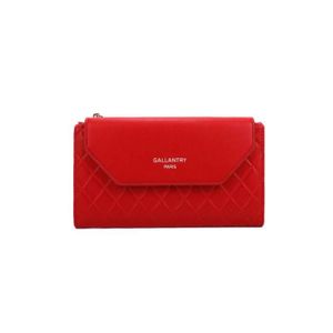 Portefeuille femme luxe rouge porte carte bancaire aluminium Marque De Luxe  porte monnaie femmes de petite taille Qualité rouge - Cdiscount Bagagerie -  Maroquinerie