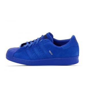 chaussure superstar bleu