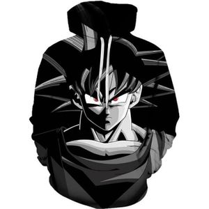 SWEATSHIRT Homme Femmes Anime Sweat à Capuche Dragon Ball Gok