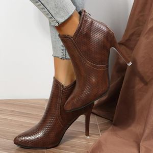 Bottine a 2025 talon aiguille femme