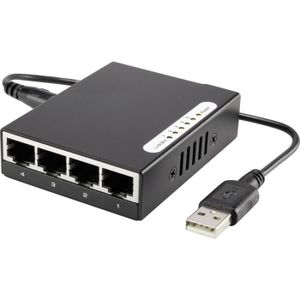 SWITCH - HUB ETHERNET  Switch réseau Renkforce RF-4451433 5 ports 100 Mo/s alimentation USB