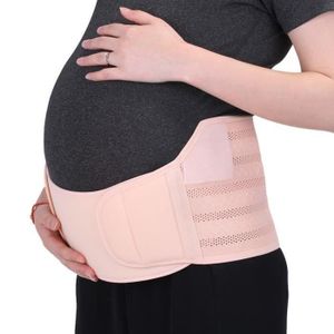 CEINTURE VENTRE  gift-Bandeau de maternité Ceinture de maternité Ceinture de grossesse Bandes de grossesse Bandage abdominal respirant XL HB052