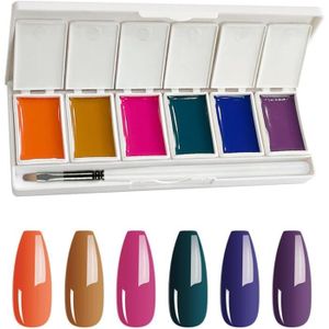 VERNIS A ONGLES 6 Couleurs Solides Pour Ongles | Vernis À Ongles E