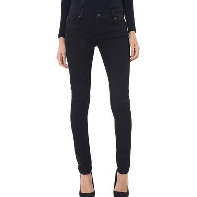 Jeans Slim Destroy Noir Femme KAPORAL - Taille W30 (40 FR) - Excellent état