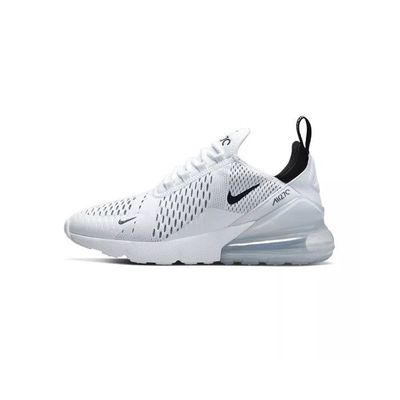 Basket mode Nike Air Max 270 Blanc Femme NIKE Plat Lacets Synthetique Blanc Cdiscount Chaussures