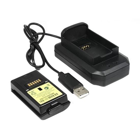 STATION DE CHARGE POUR MANETTES XBOX + 2 BATTERIES POUR XBOX X-SX ET