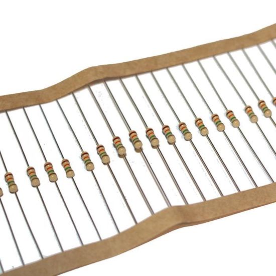 Lot De 50 Résistances Carbone 47K Ohms - Puissance 1/4 Watt, Tolérance 5% - Pour Circuits électroniques, Réparations Et Projets DIY