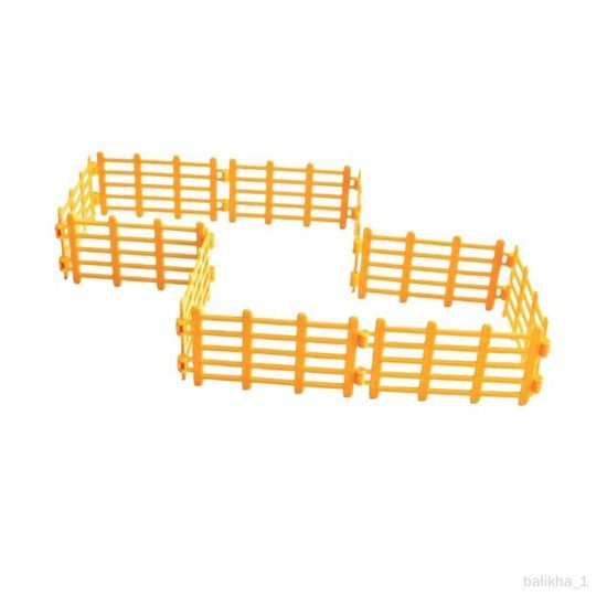 60 Pièces De Clôture Miniature Pour Ferme Jouet - Accessoires De Parc à Chevaux Pour Enfants DIY - 6