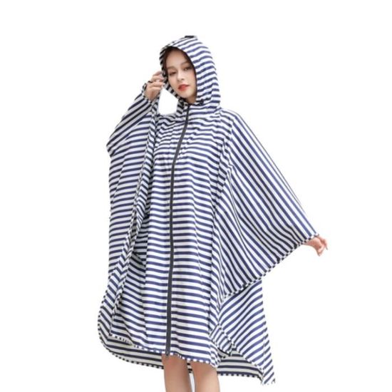 Lot De 2 Ponchos De Pluie Réutilisables Gerhannery – EVA Imperméable, Avec Poches, Taille Unique Adulte