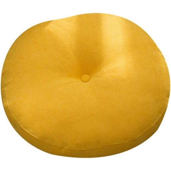 1 Coussin De Chaise Rond Rouge De 35 Cm De Diamètre Et 10 Cm De Hauteur