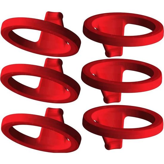 Lot de 6 joints à rotule de suspension universels pour direction de voiture et moto - Manchons de protection anti-poussière