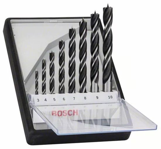 Bosch Professional 13x Coffrets de mèches plates Expert SelfCut Speed pour Bois résineux, Panneau aggloméré, Ø 10-32 mm, Accessoires Perceuse à percussion